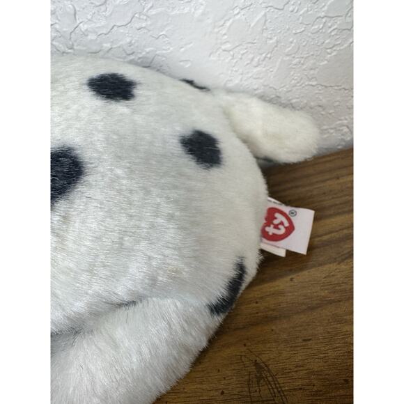 1997 TY BEANIE Ace Dalmatian Dog Puppy Beanie Baby Plush w/Hang Tag 11" - Picture 3 of 4